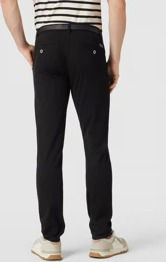 LINDBERGH Chino met riem en stretch (2-delig)