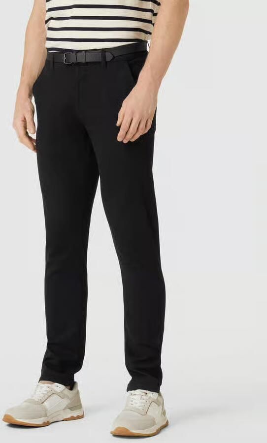 LINDBERGH Chino met riem en stretch (2-delig) - Foto 2