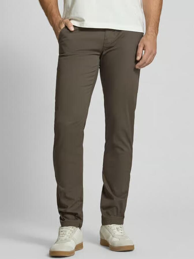 Lindbergh Classic fit chino met achterzakken - Foto 2