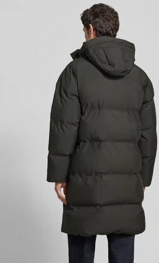 Lindbergh Gewatteerde lange jas met capuchon model 'Recycled padded coat' - Foto 4