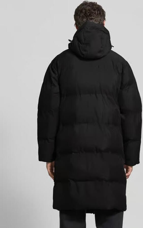 Lindbergh Gewatteerde lange jas met capuchon model 'Recycled padded coat' - Foto 3