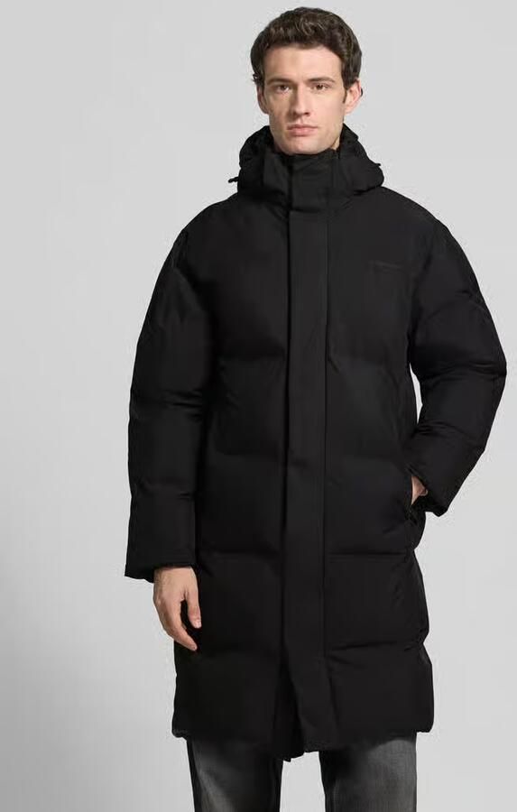 Lindbergh Gewatteerde lange jas met capuchon model 'Recycled padded coat' - Foto 2