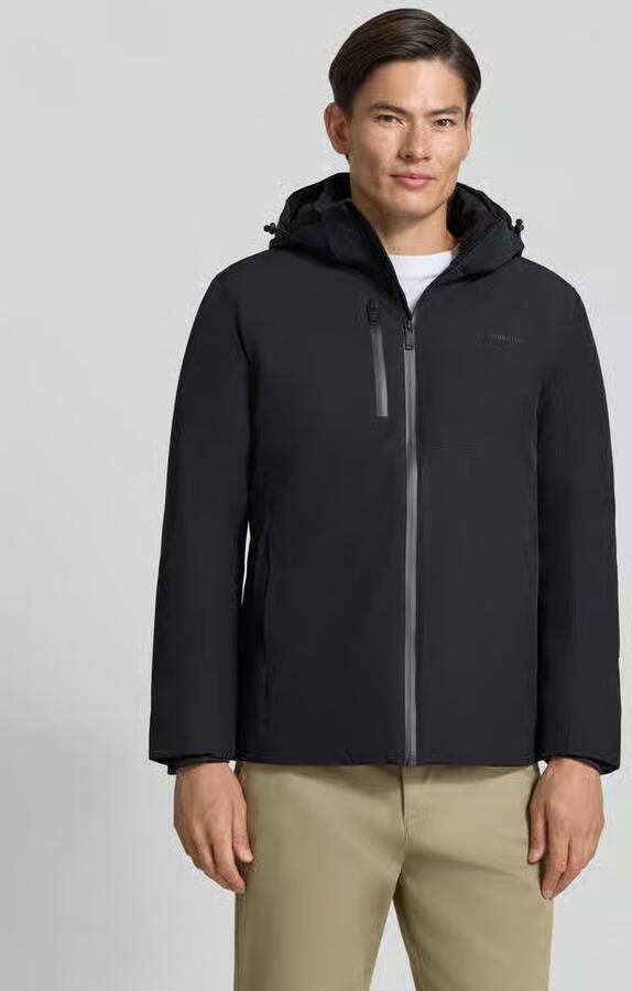 Lindbergh Regular fit jack met logoprint - Foto 2