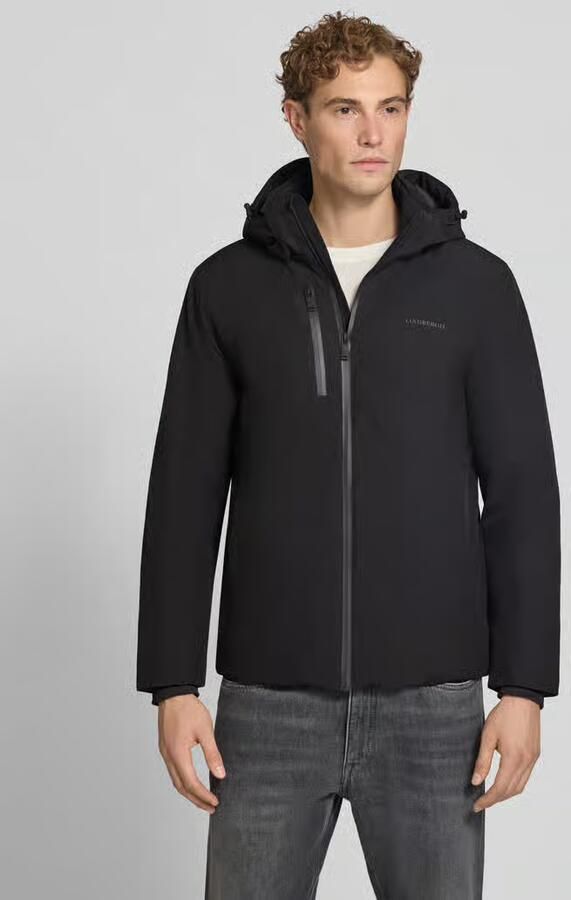 Lindbergh Regular fit jack met logoprint - Foto 2