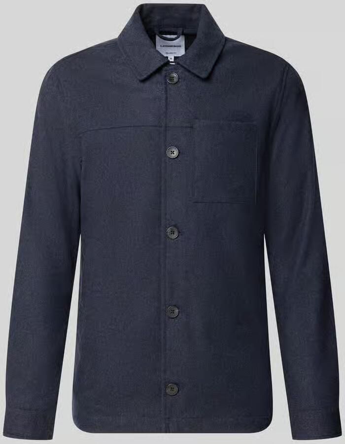 Lindbergh Regular fit jack met wol - Foto 2