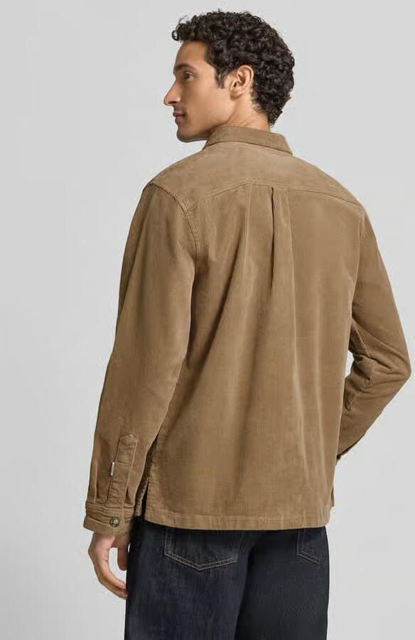 Lindbergh Modern fit overhemdjack met borstzak model 'Superflex' - Foto 2