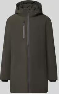 Lindbergh Regular fit parka met logoprint