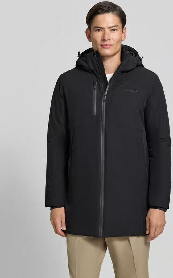 Lindbergh Regular fit parka met logoprint - Foto 3