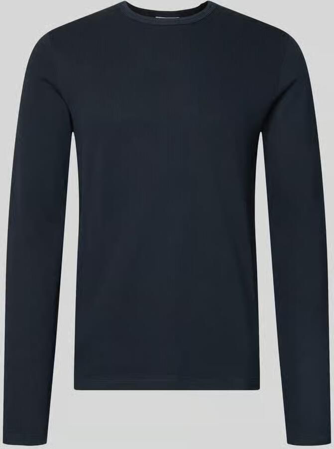 Lindbergh Regular fit shirt met lange mouwen van puur katoen model 'Basic'