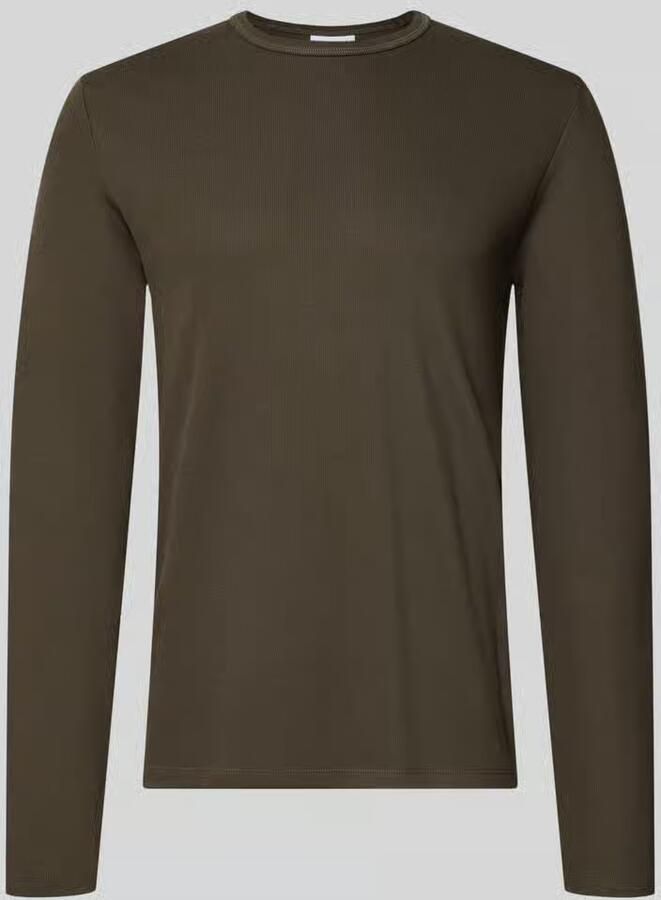 Lindbergh Regular fit shirt met lange mouwen van puur katoen model 'Basic'