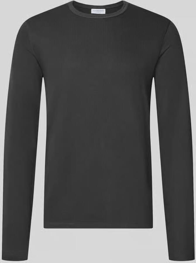 Lindbergh Regular fit shirt met lange mouwen van puur katoen model 'Basic'