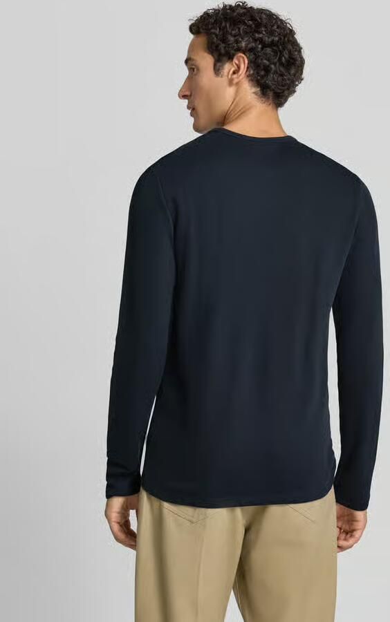 Lindbergh Regular fit shirt met lange mouwen van puur katoen model 'Basic' - Foto 2