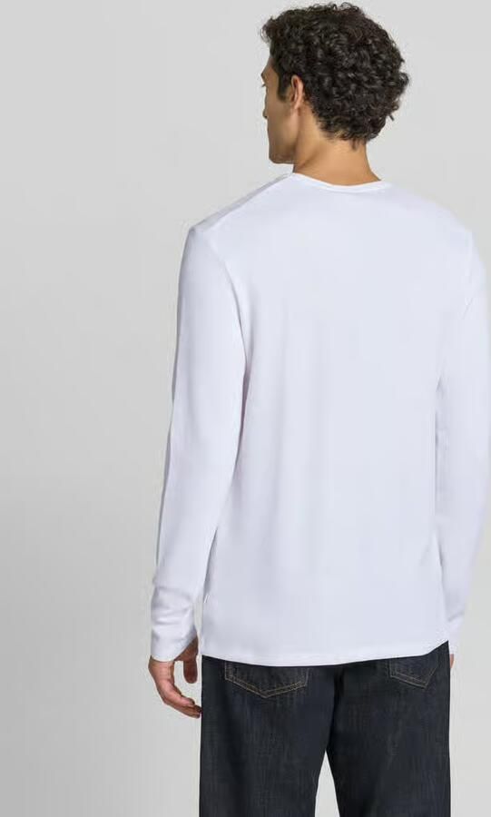 Lindbergh Regular fit shirt met lange mouwen van puur katoen model 'Basic' - Foto 3