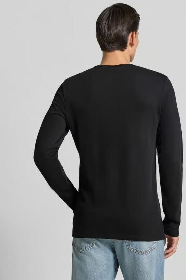 Lindbergh Regular fit shirt met lange mouwen van puur katoen model 'Basic' - Foto 2