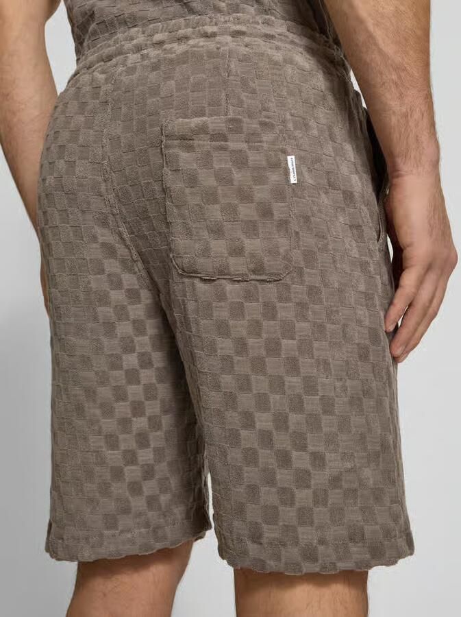 Lindbergh regular fit shorts met labelpatch