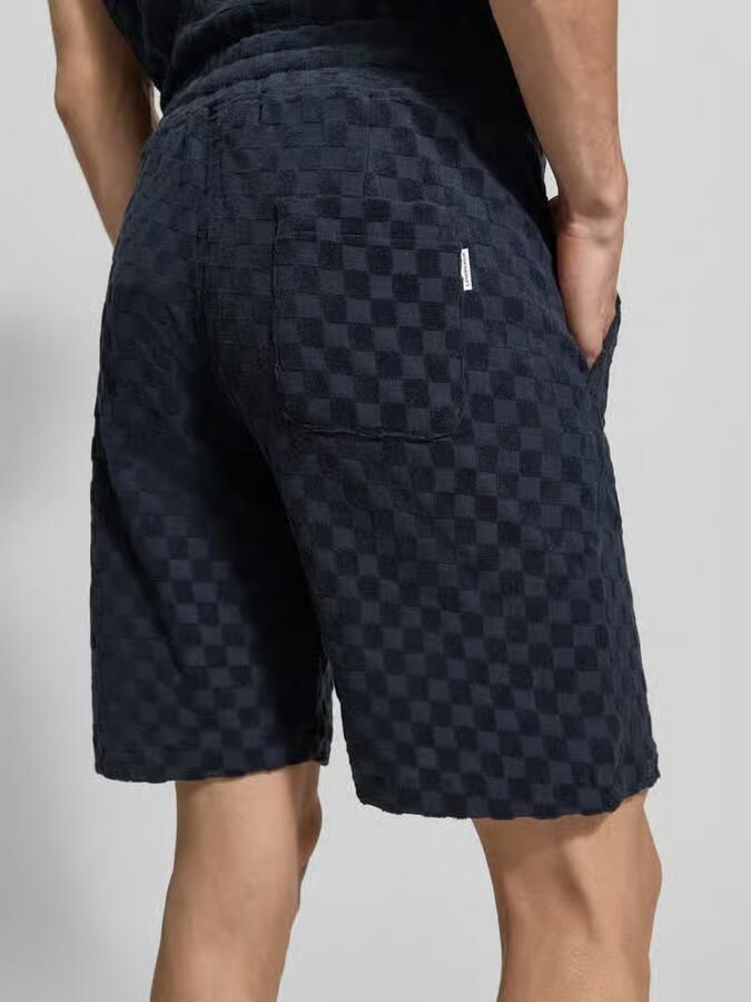 Lindbergh regular fit shorts met labelpatch