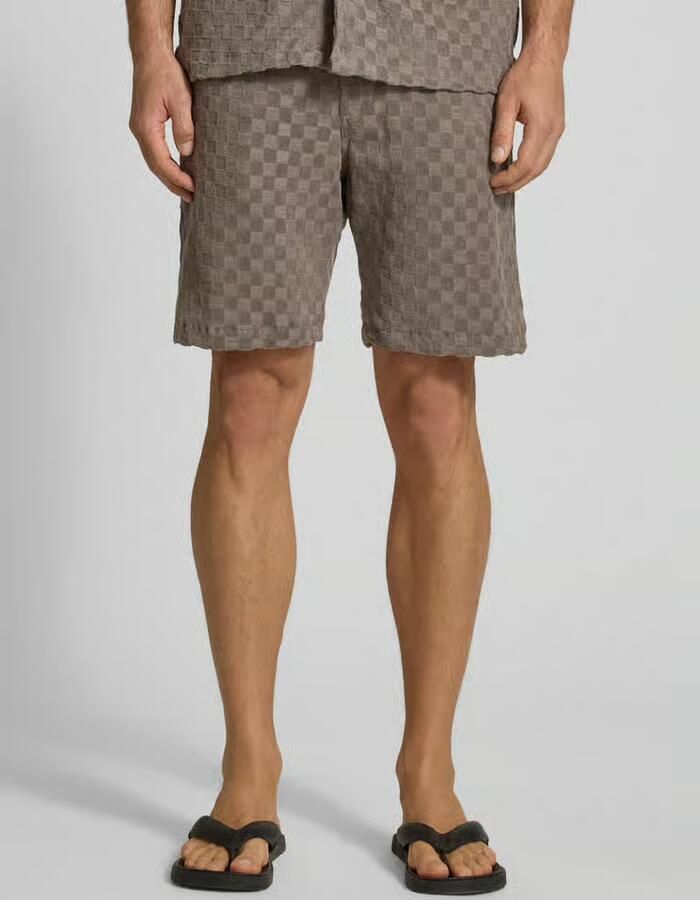 Lindbergh regular fit shorts met labelpatch - Foto 2