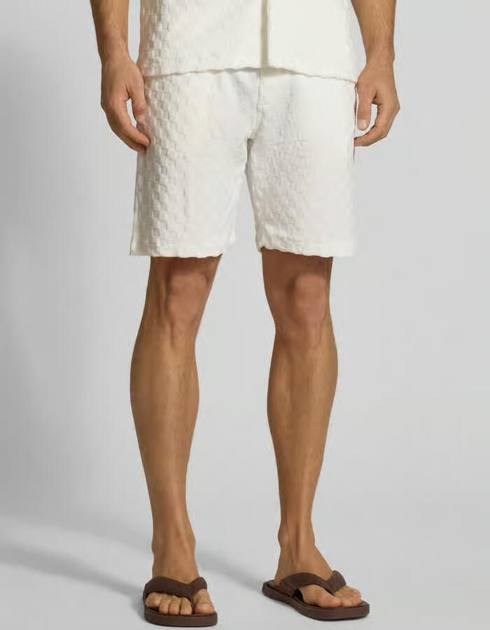 Lindbergh regular fit shorts met labelpatch - Foto 3