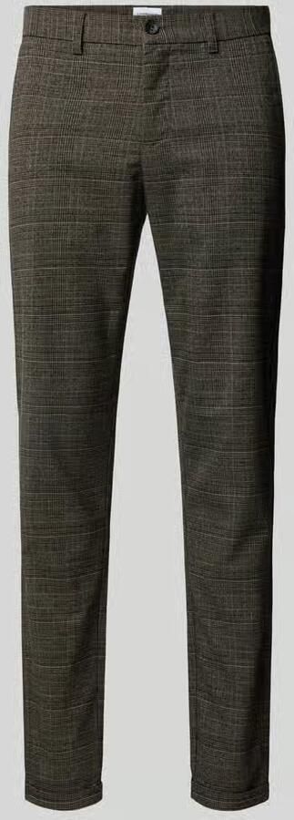 Lindbergh Regular fit stoffen broek met steekzakken - Foto 2