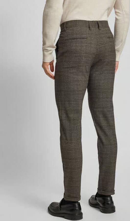 Lindbergh Regular fit stoffen broek met steekzakken - Foto 3
