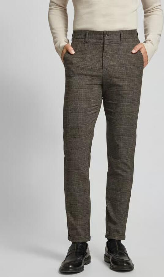 Lindbergh Regular fit stoffen broek met steekzakken - Foto 2