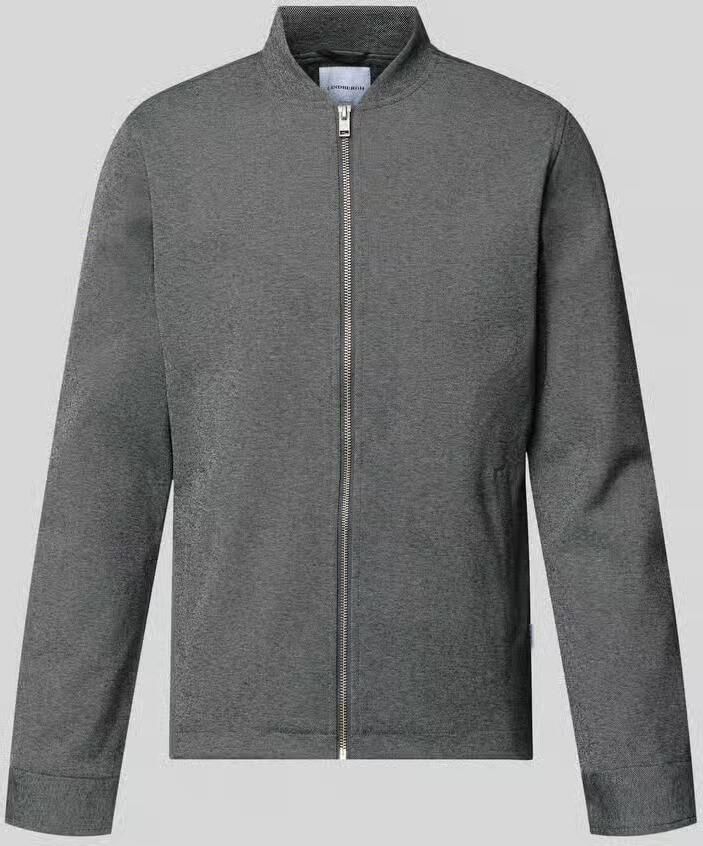 Lindbergh regular fit sweatjack met opstaande kraag - Foto 2