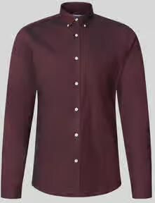 Lindbergh Regular fit vrijetijdsoverhemd van katoenmix model 'Oxford'