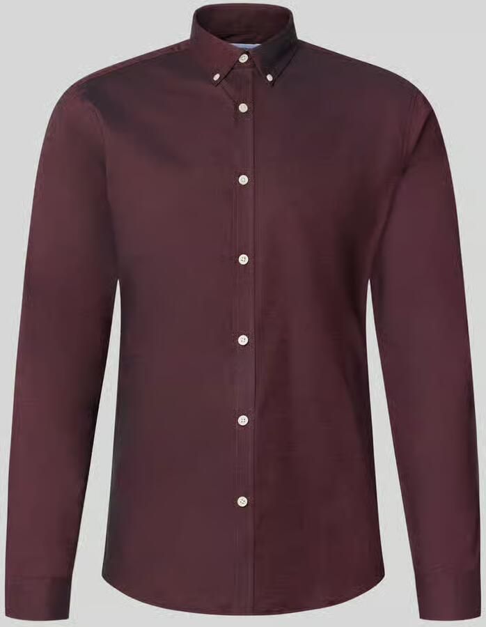 Lindbergh Regular fit vrijetijdsoverhemd van katoenmix model 'Oxford' - Foto 2
