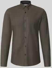 Lindbergh Regular fit vrijetijdsoverhemd van katoenmix model 'Oxford'