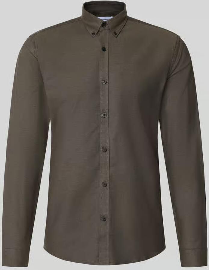Lindbergh Regular fit vrijetijdsoverhemd van katoenmix model 'Oxford'