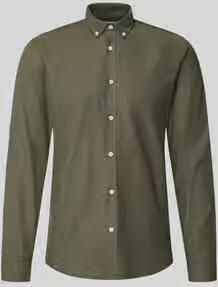 Lindbergh Regular fit vrijetijdsoverhemd van katoenmix model 'Oxford'