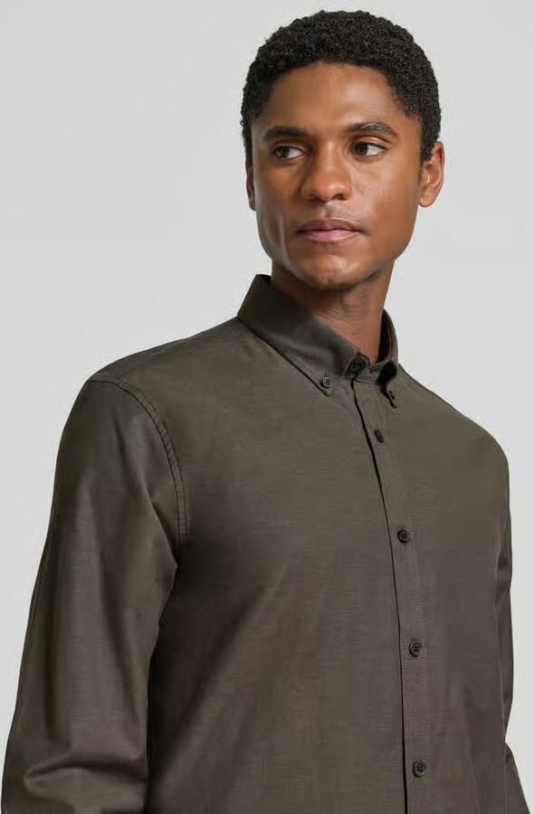 Lindbergh Regular fit vrijetijdsoverhemd van katoenmix model 'Oxford' - Foto 2