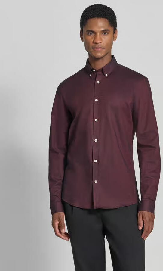 Lindbergh Regular fit vrijetijdsoverhemd van katoenmix model 'Oxford' - Foto 3