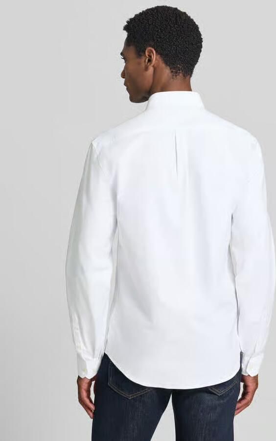 Lindbergh Regular fit vrijetijdsoverhemd van katoenmix model 'Oxford' - Foto 13