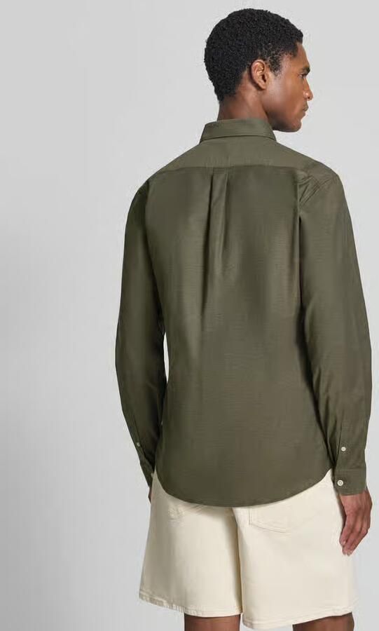 Lindbergh Regular fit vrijetijdsoverhemd van katoenmix model 'Oxford' - Foto 3