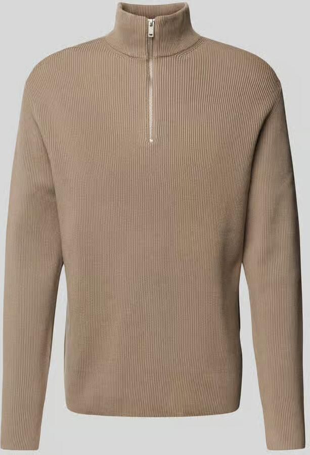 Lindbergh Relaxed fit gebreide pullover in riblook - Foto 2