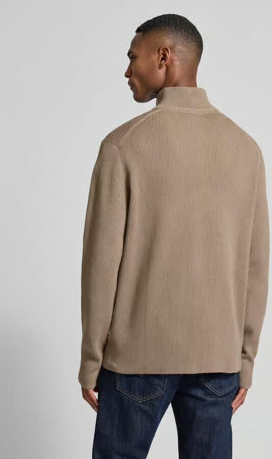 Lindbergh Relaxed fit gebreide pullover in riblook - Foto 3
