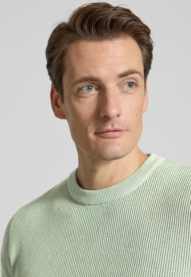 Lindbergh Relaxed fit Gebreide pullover met ronde hals