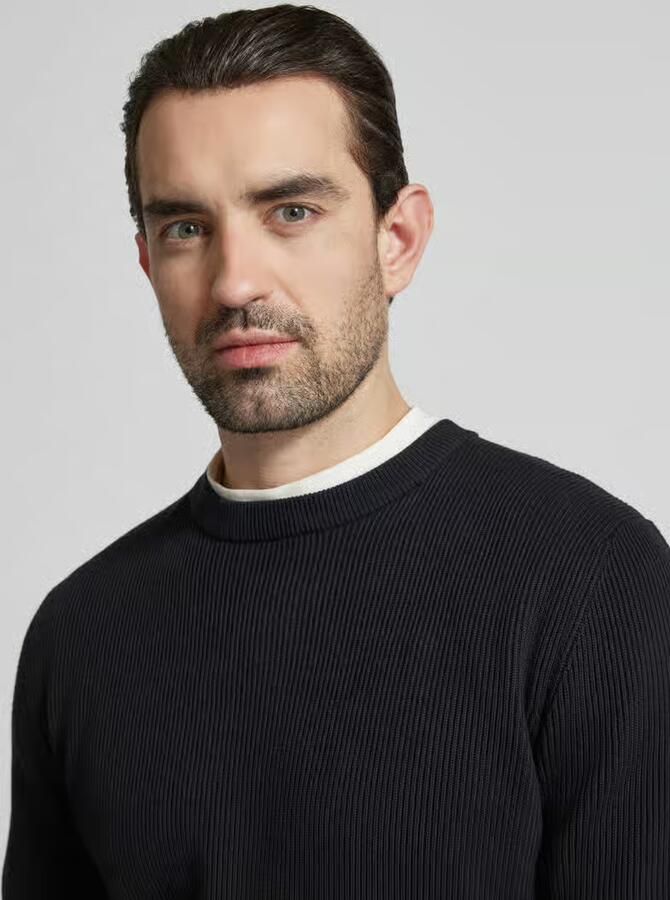 Lindbergh Relaxed fit Gebreide pullover met ronde hals - Foto 2
