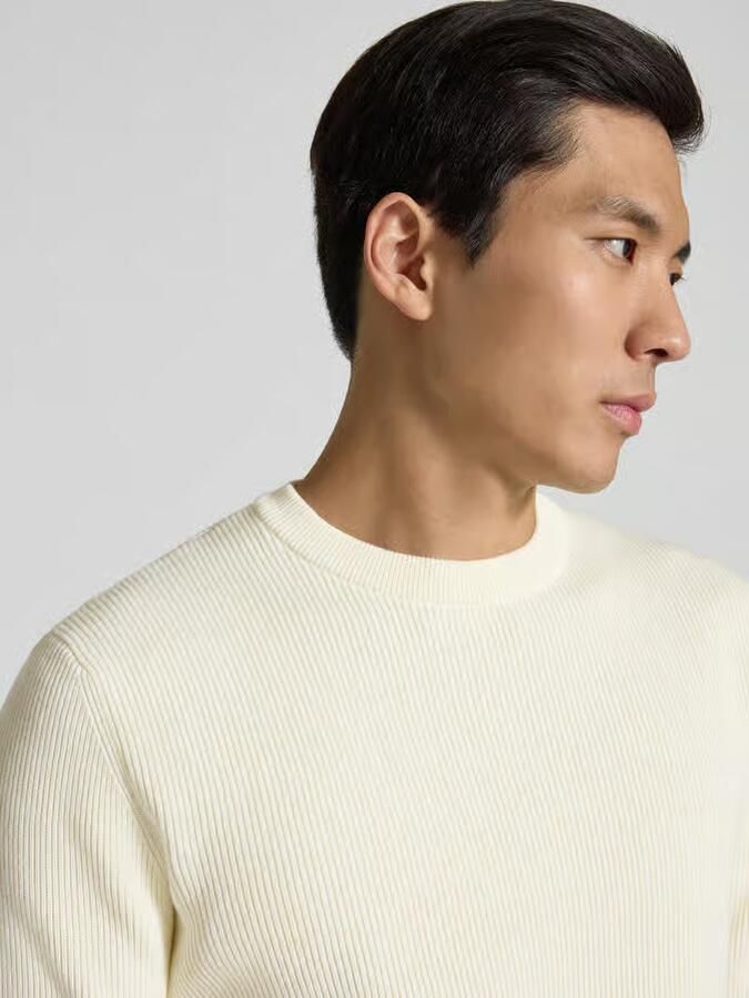 Lindbergh Relaxed fit Gebreide pullover met ronde hals