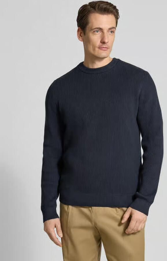 Lindbergh Relaxed fit Gebreide pullover met ronde hals - Foto 2