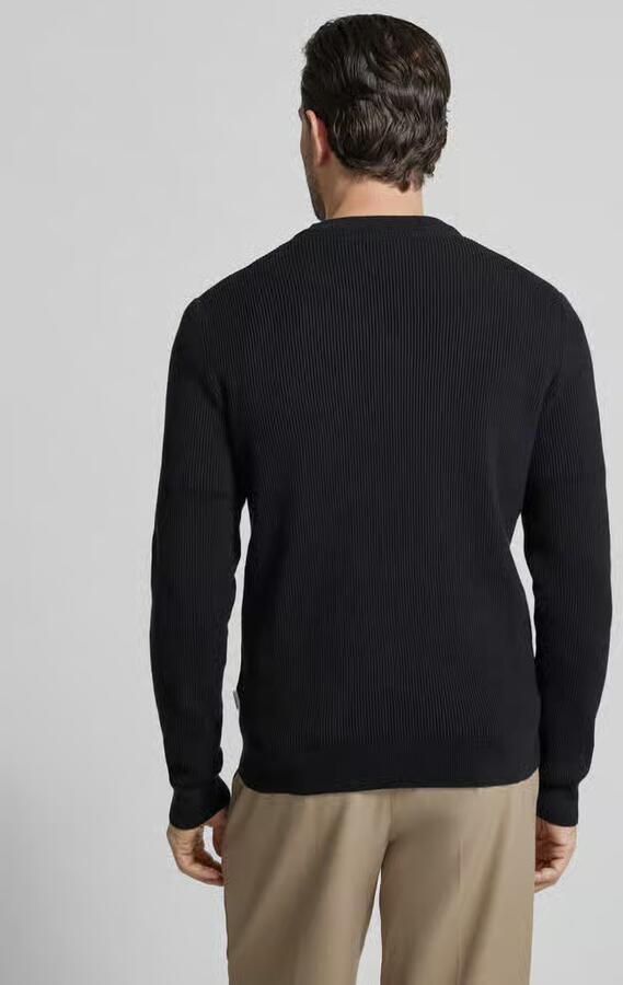 Lindbergh Relaxed fit Gebreide pullover met ronde hals
