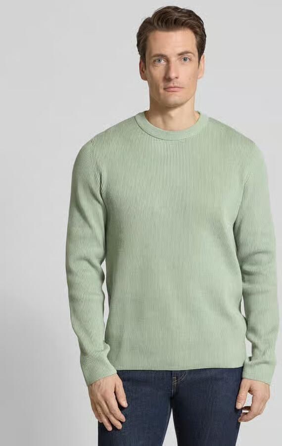 Lindbergh Relaxed fit Gebreide pullover met ronde hals - Foto 3