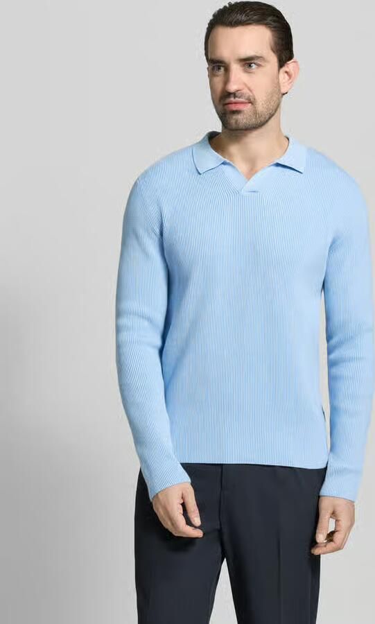 Lindbergh Relaxed fit gebreide trui in riblook - Foto 3