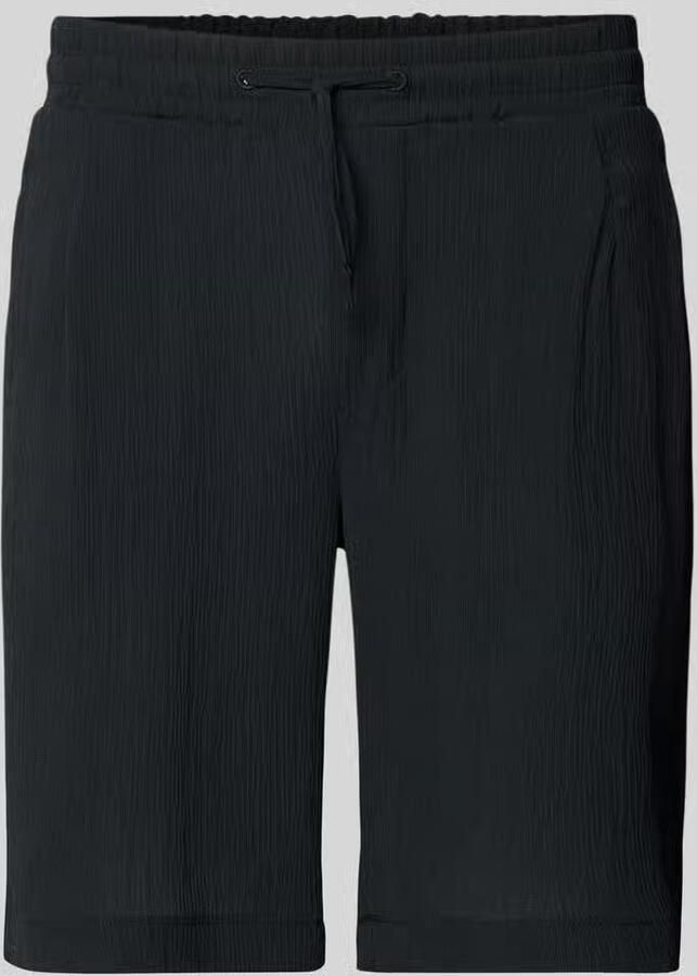 Lindbergh Relaxed fit korte broek met elastische band - Foto 2