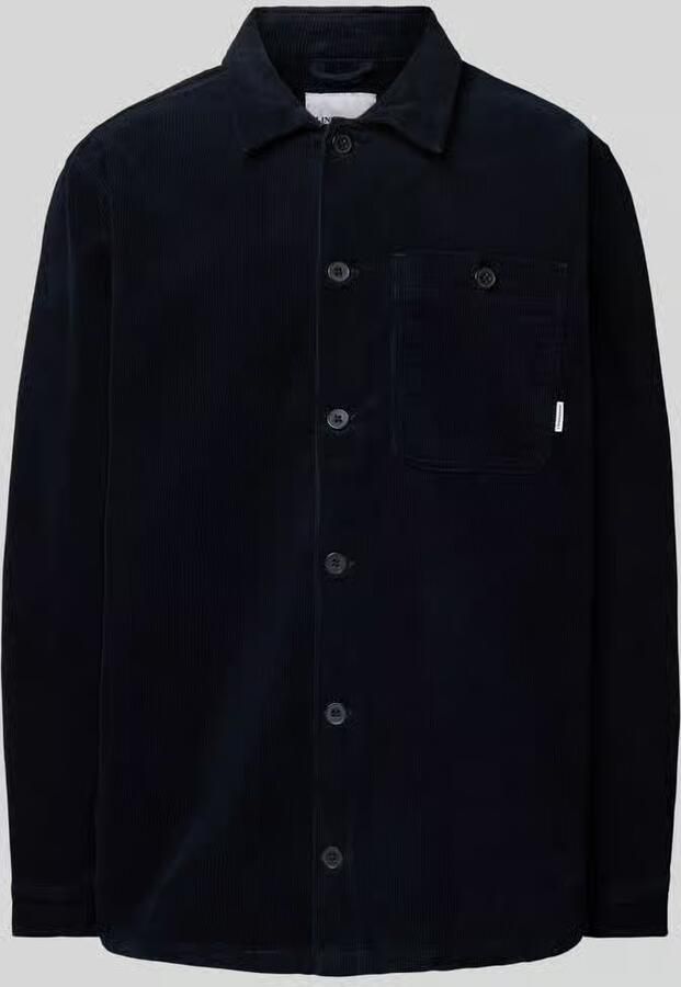 Lindbergh Relaxed fit overshirt met opgestikte borstzak - Foto 2