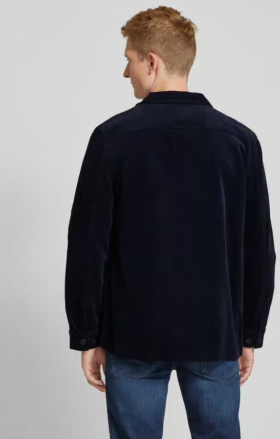 Lindbergh Relaxed fit overshirt met opgestikte borstzak - Foto 4