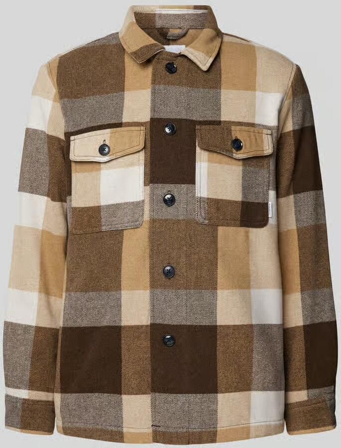 Lindbergh Relaxed fit overshirt met opgestikte borstzakken - Foto 2