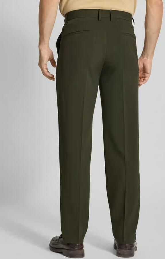 Lindbergh Relaxed fit stoffen broek met persplooien