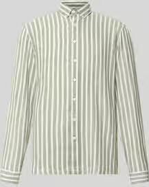 Lindbergh relaxed fit vrijetijdsoverhemd met button-downkraag